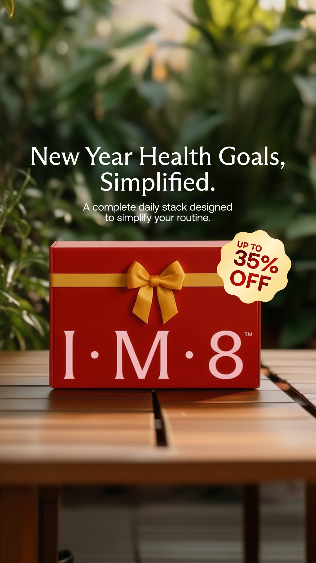IM8 Health Facebook ad