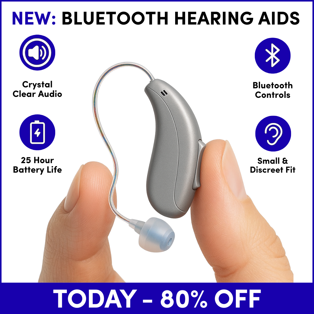 The Hearing Co. Facebook ad: Crystal Clear Audio - Bluetooth
