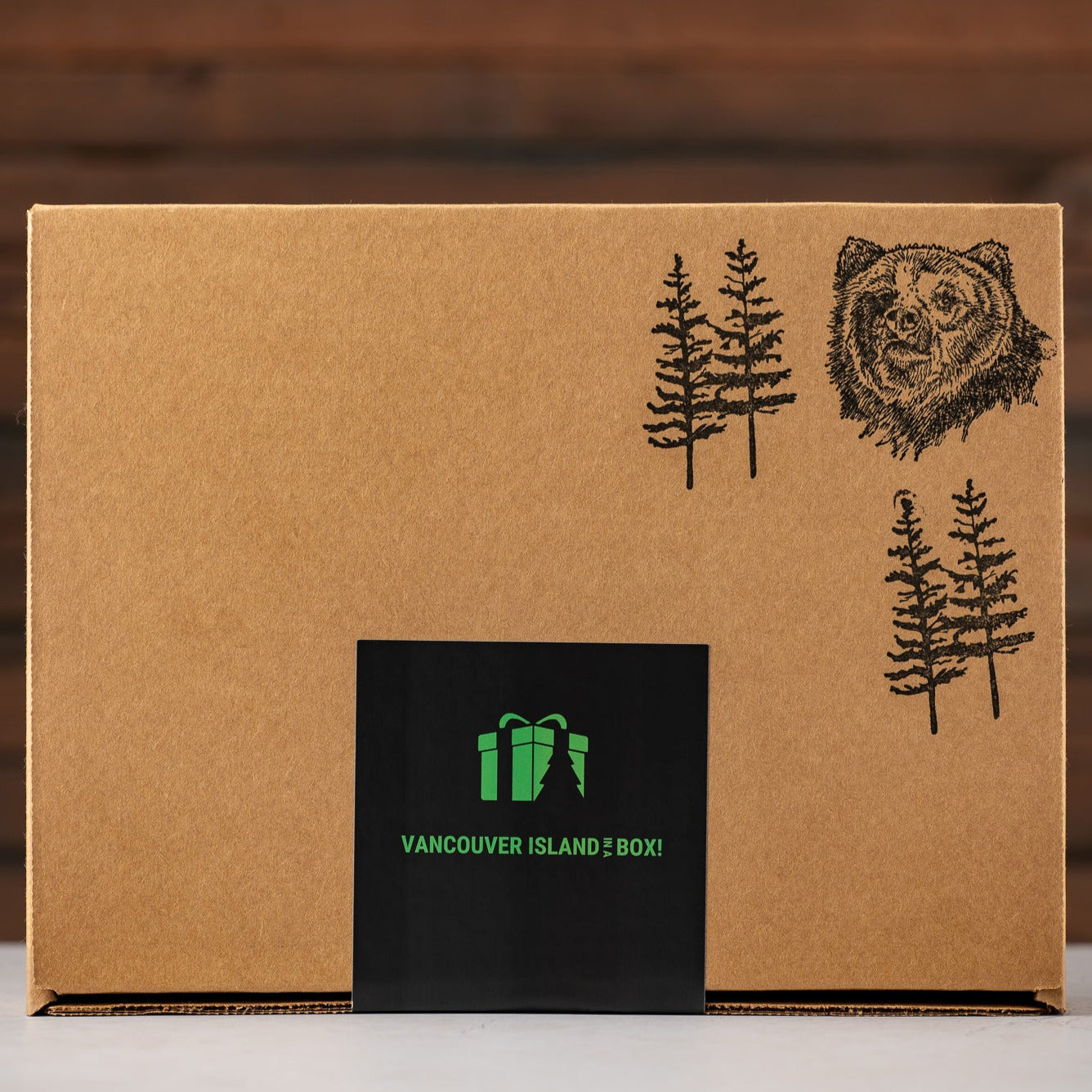 Vancouver Island in a Box Facebook ad