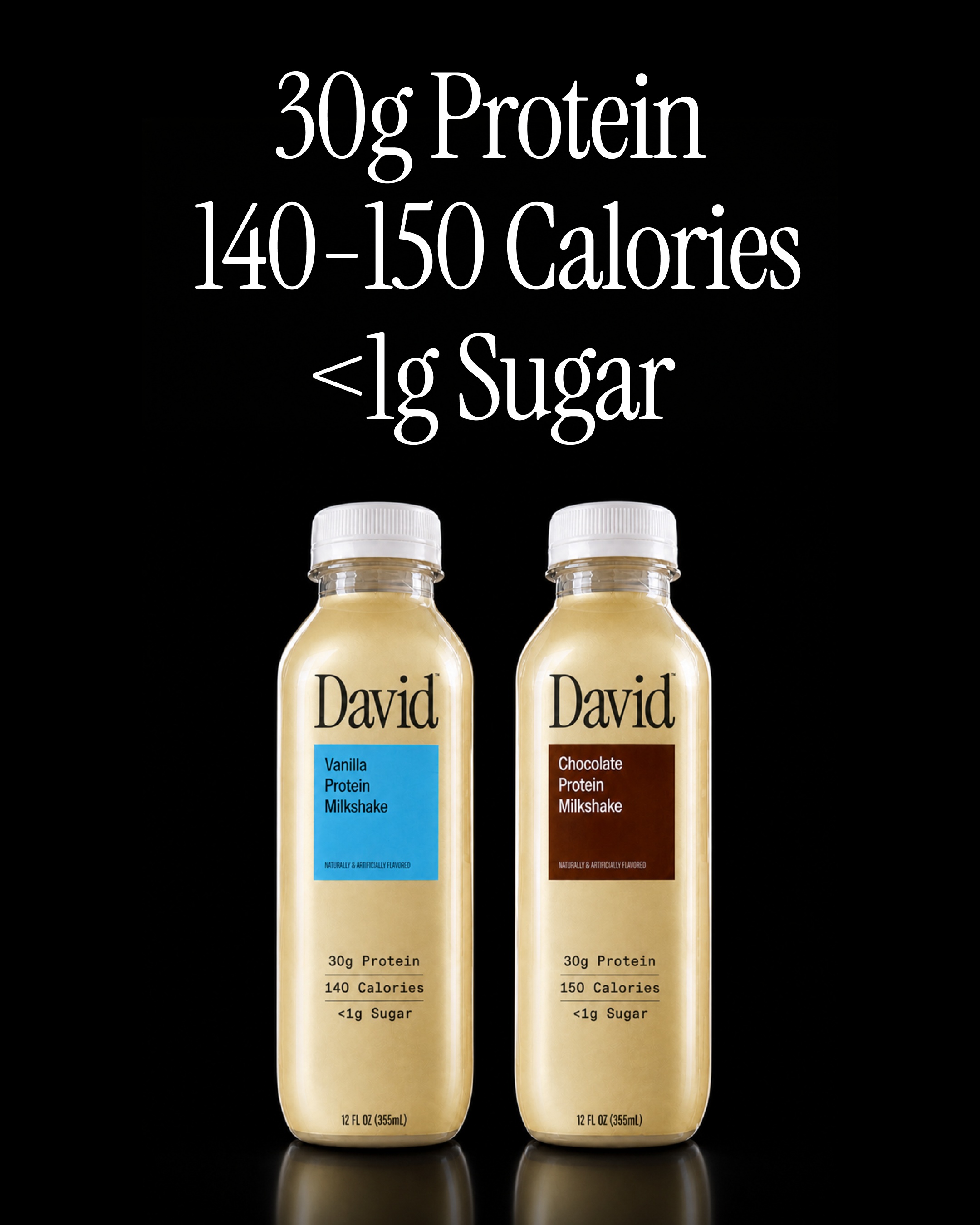 David Protein Facebook ad