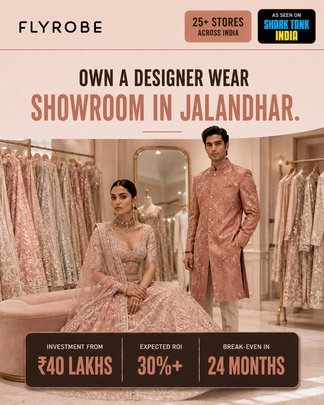 Flyrobe Facebook ad