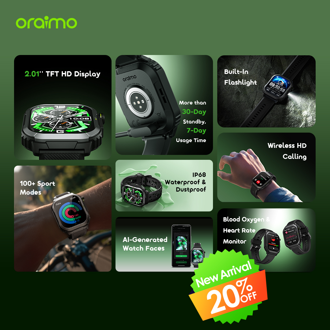 Oraimo store GH Facebook ad