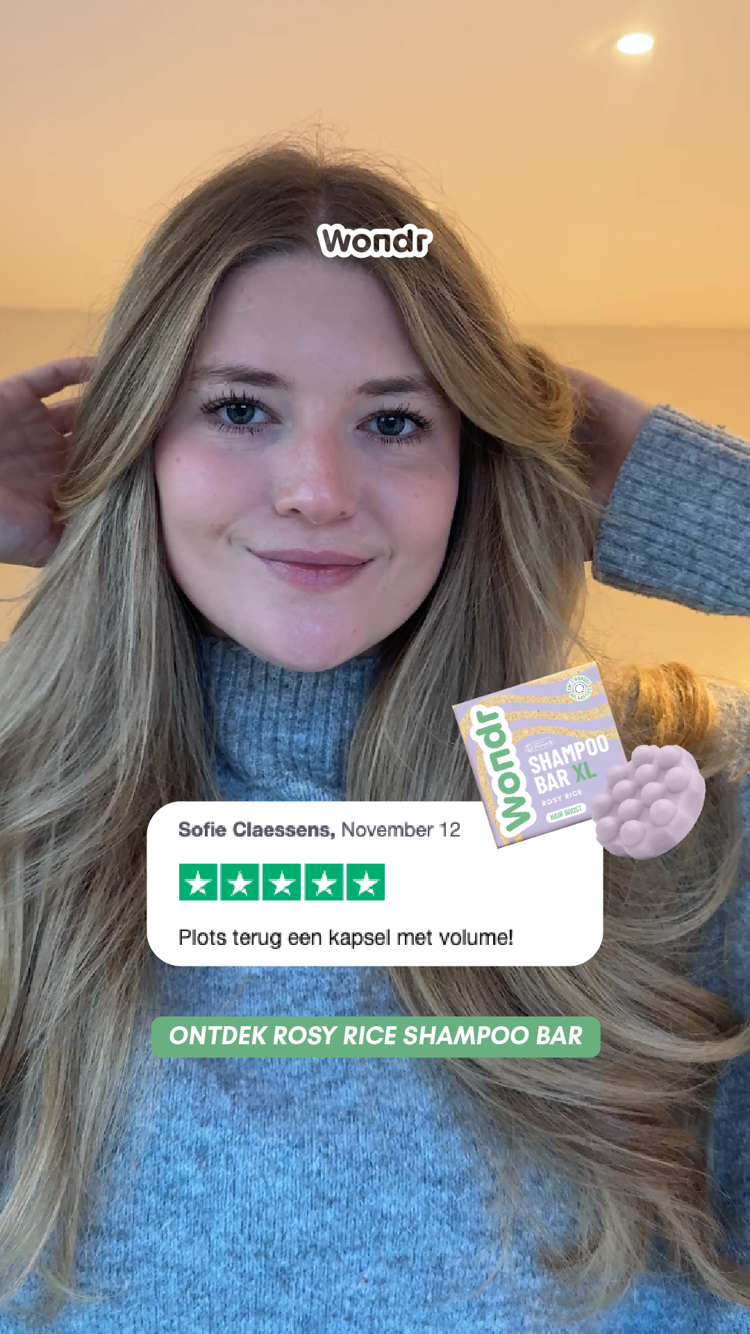 WONDR care Facebook ad