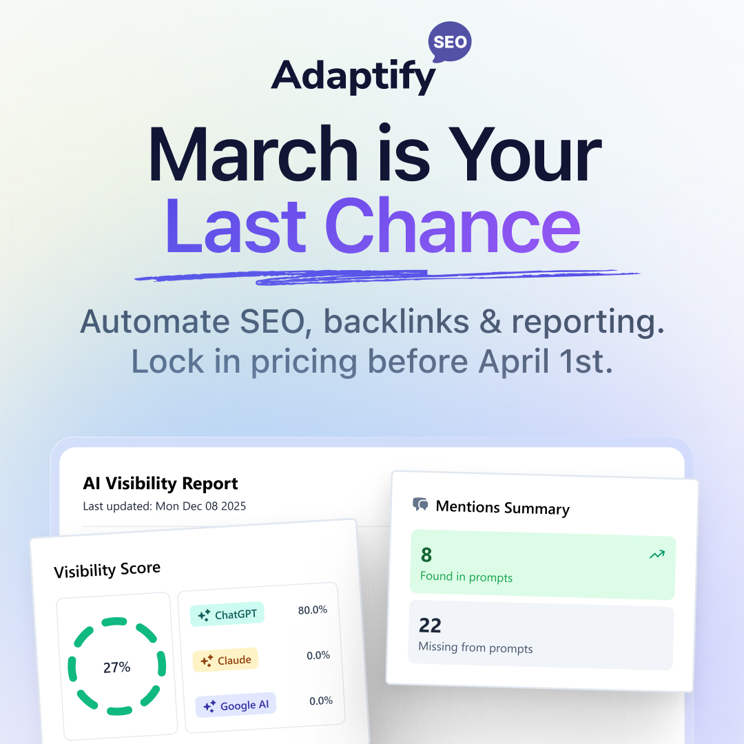 Adaptify Facebook ad