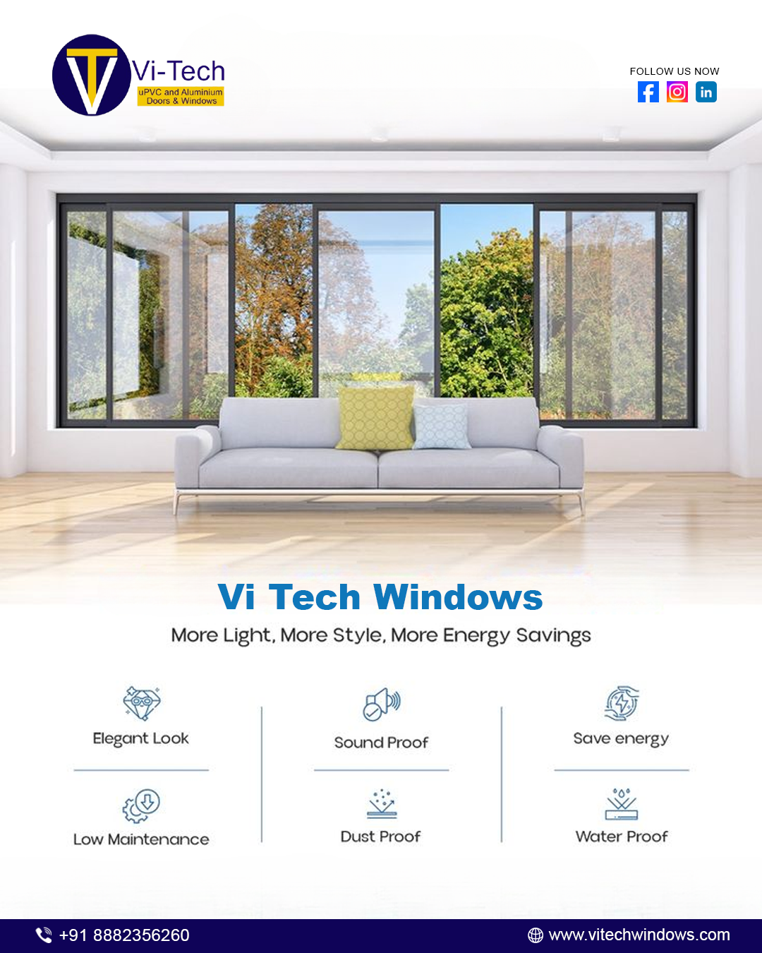 Vi Tech Windows Facebook ad: Smart Homes