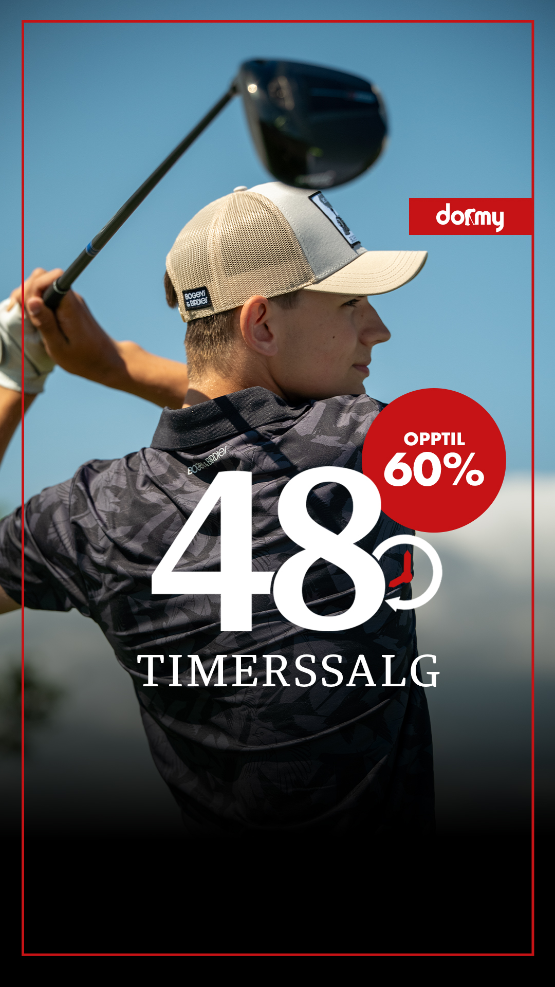 Dormy Golf Facebook ad