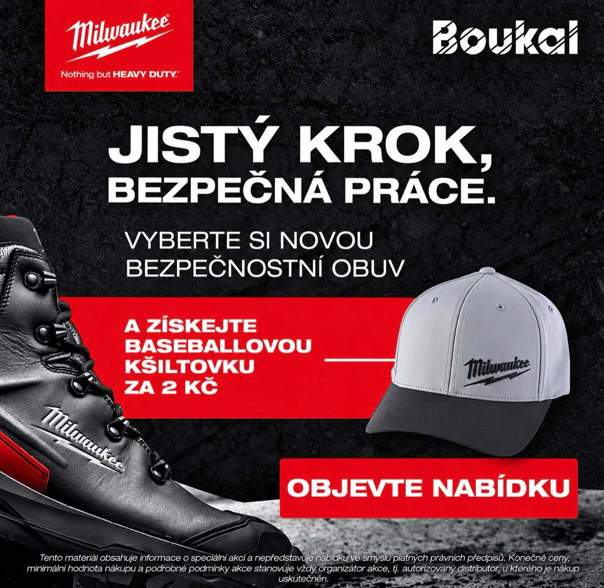 BOUKAL - Prodej strojů a nářadí Facebook ad: JISTÝ KROK. BEZPEČNÁ PRÁCE.