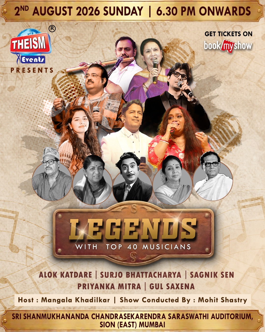 Theism Events India Facebook ad: An evening of pure magic
