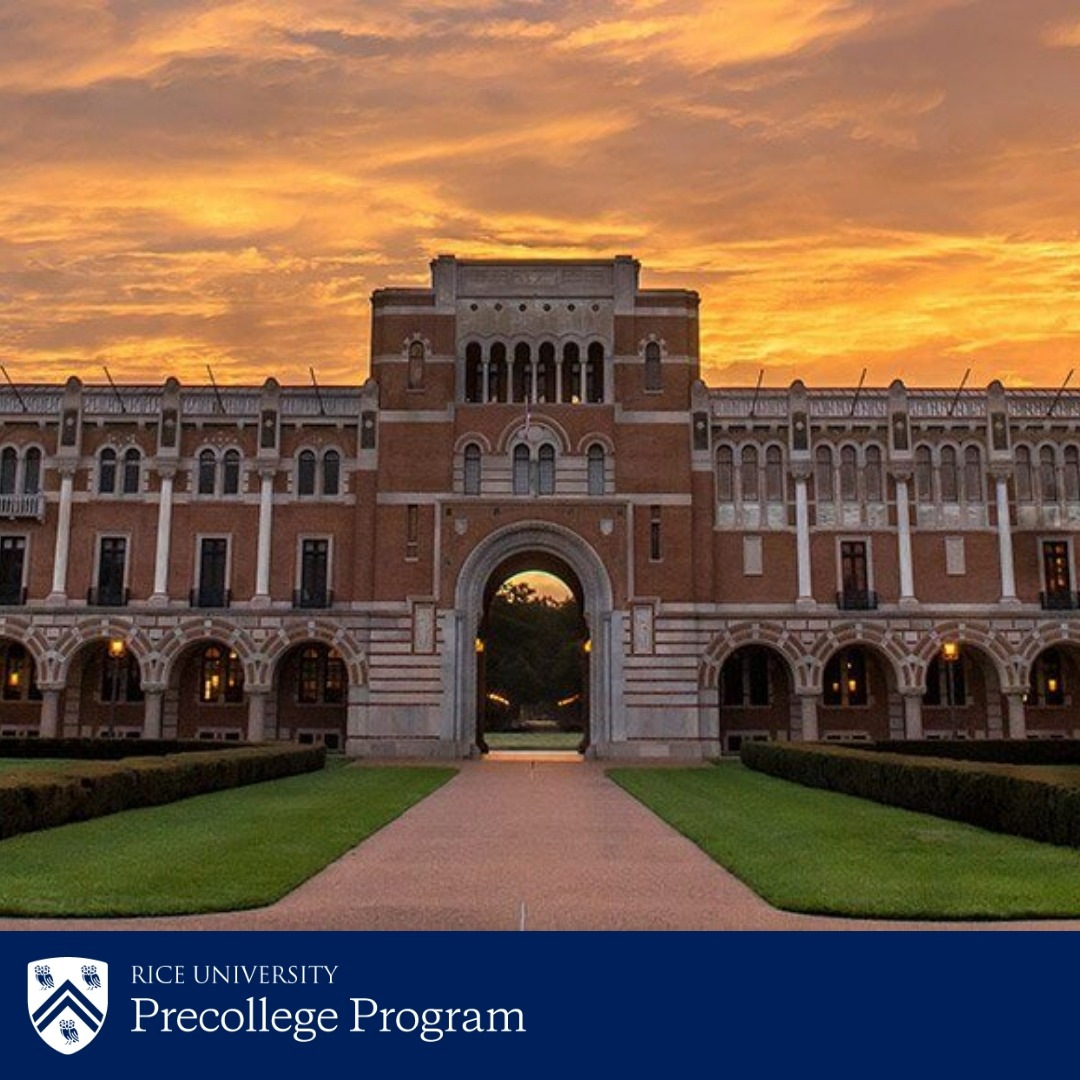Rice University Precollege Program Facebook ad