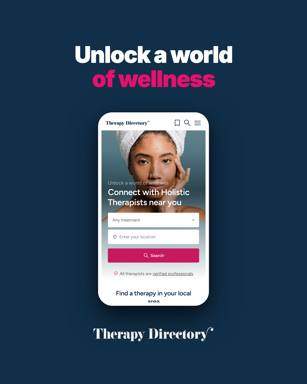 Therapy Directory Facebook ad
