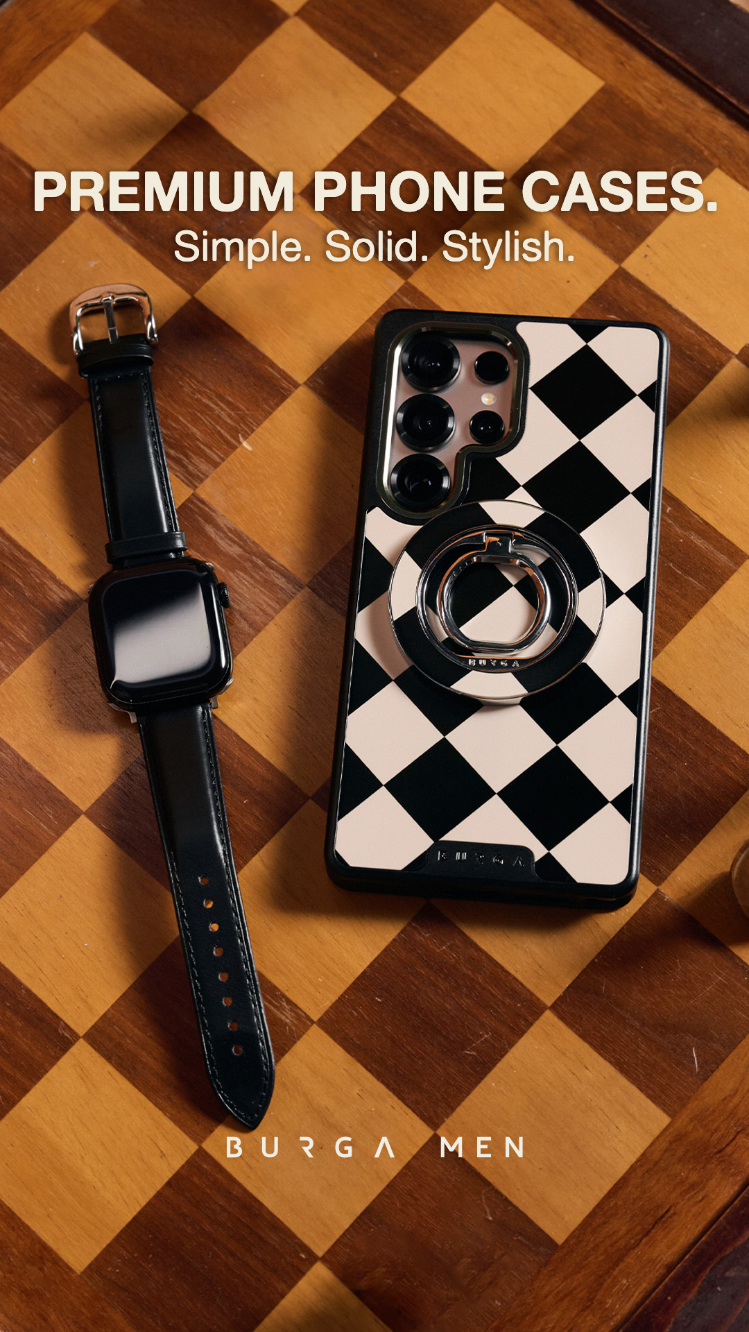 BURGA Phone Cases Facebook ad