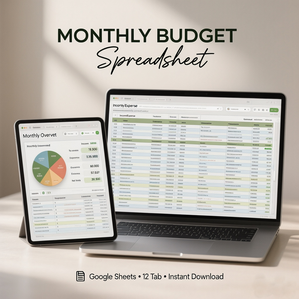 Digital Planner Sheets Facebook ad