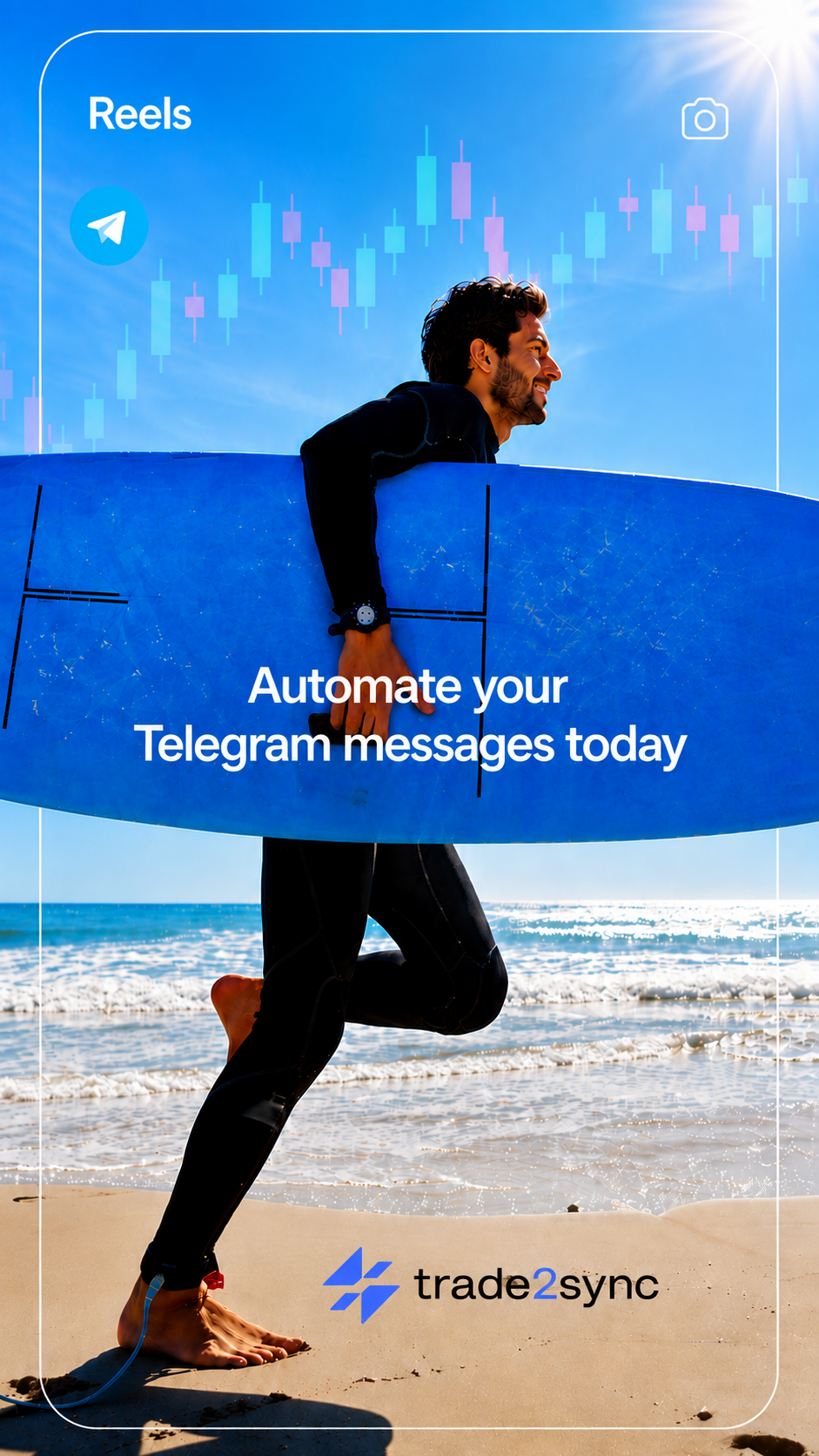 Trade2sync Facebook ad: Automate Telegram To MT4/MT5