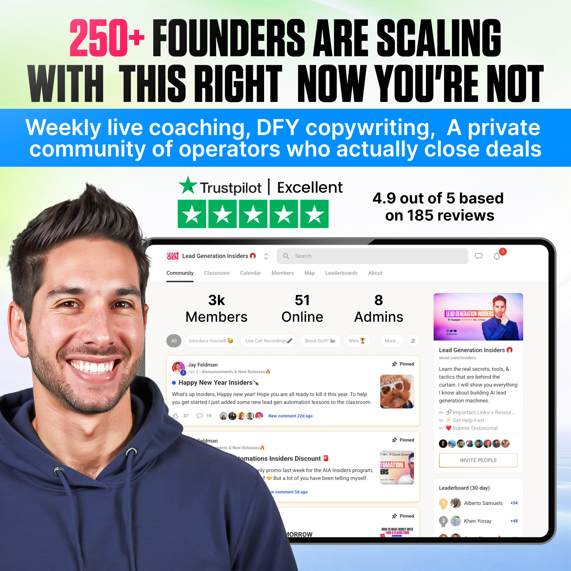 Lead Gen Jay Facebook ad