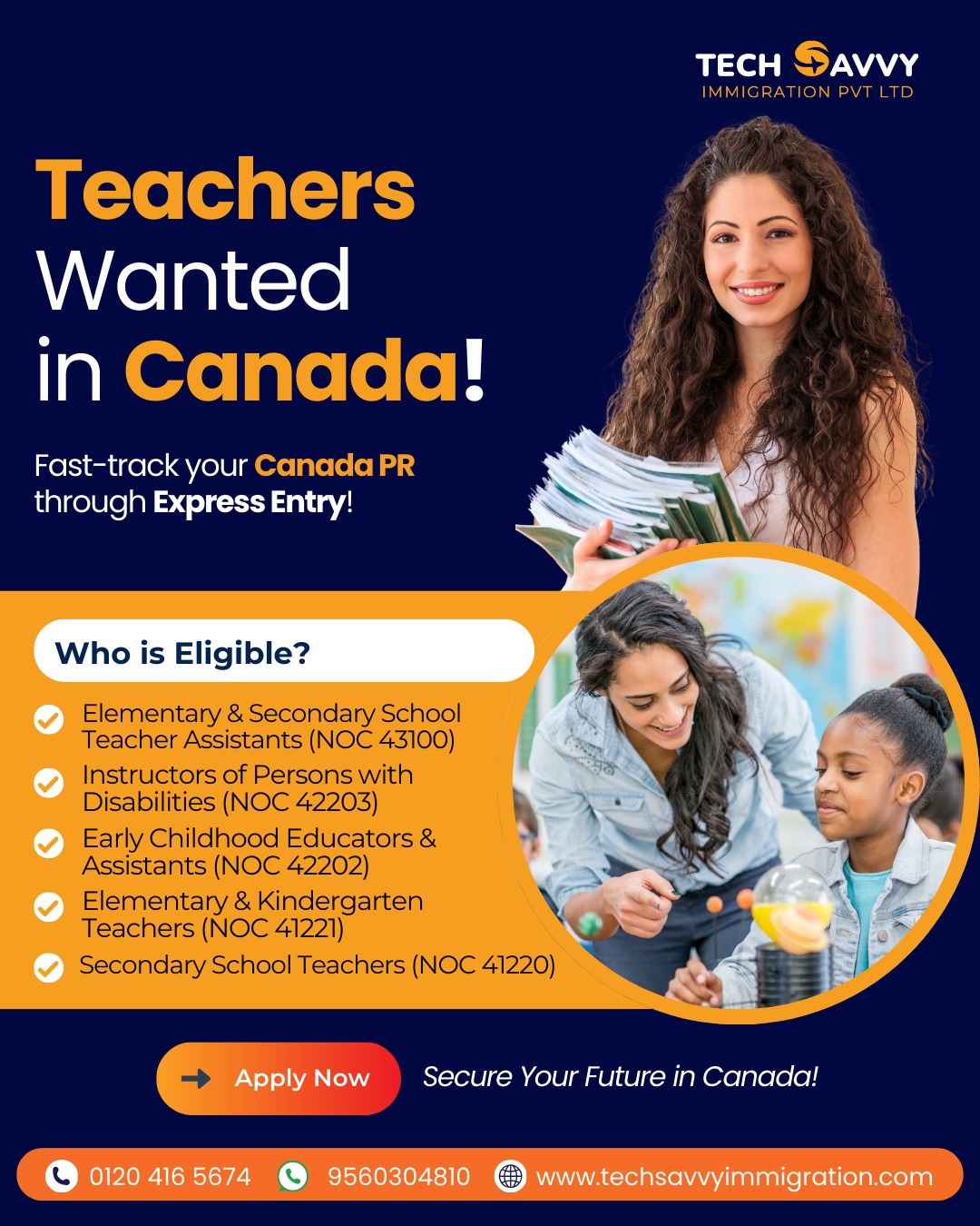 Tech Savvy Immigration Facebook ad