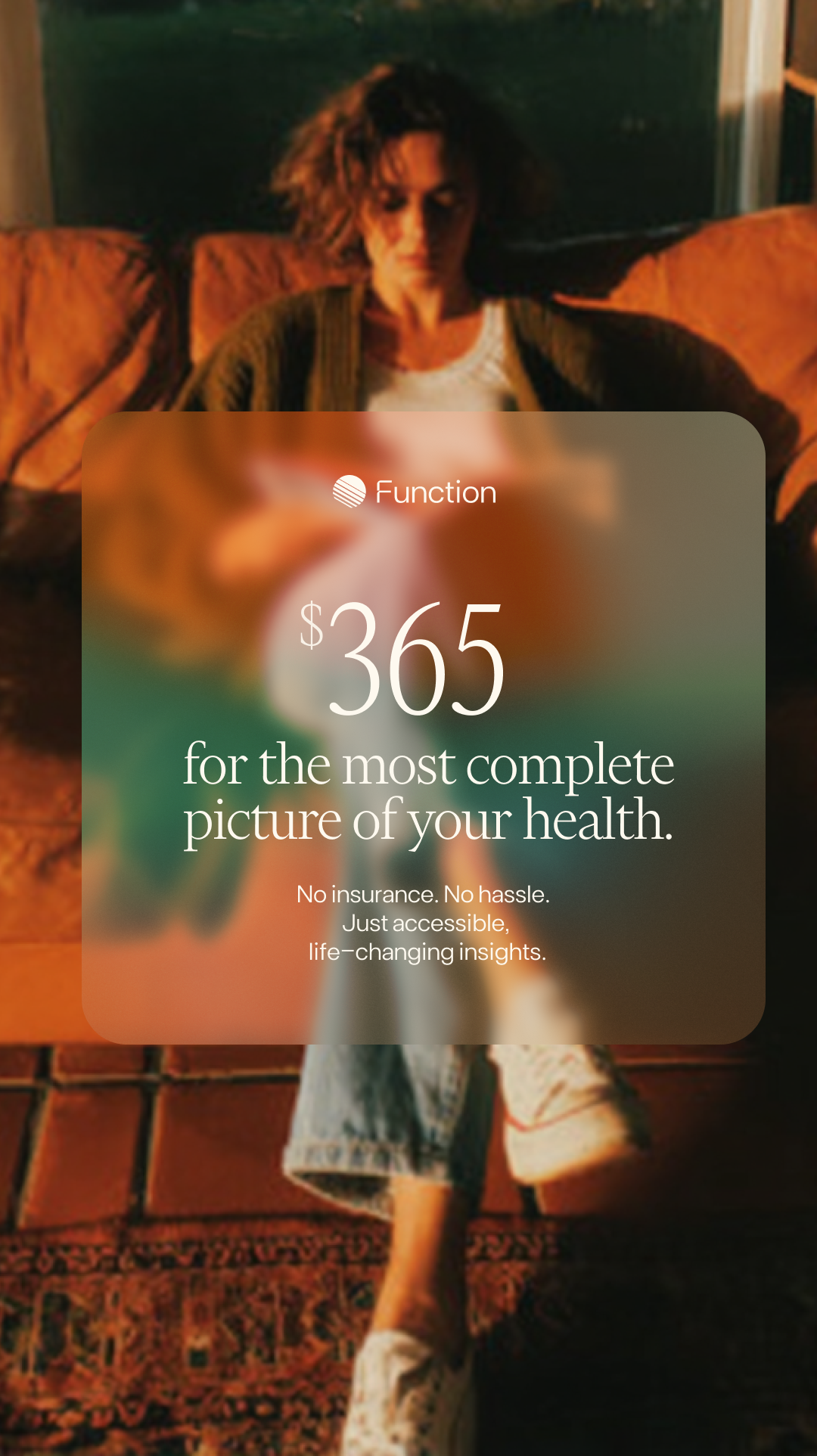 Function Health Facebook ad