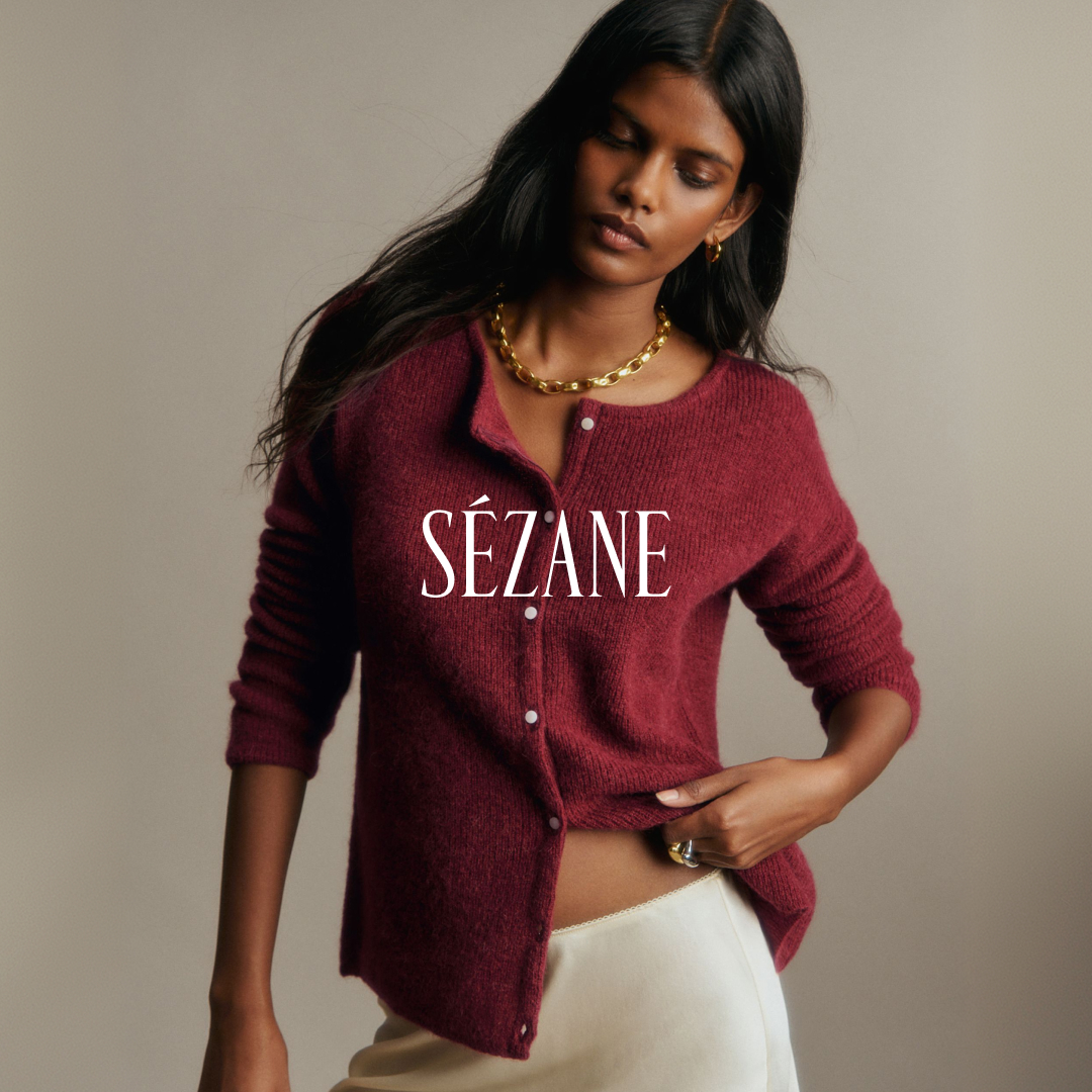 Sézane Facebook ad: Le Gaspard en bordeaux