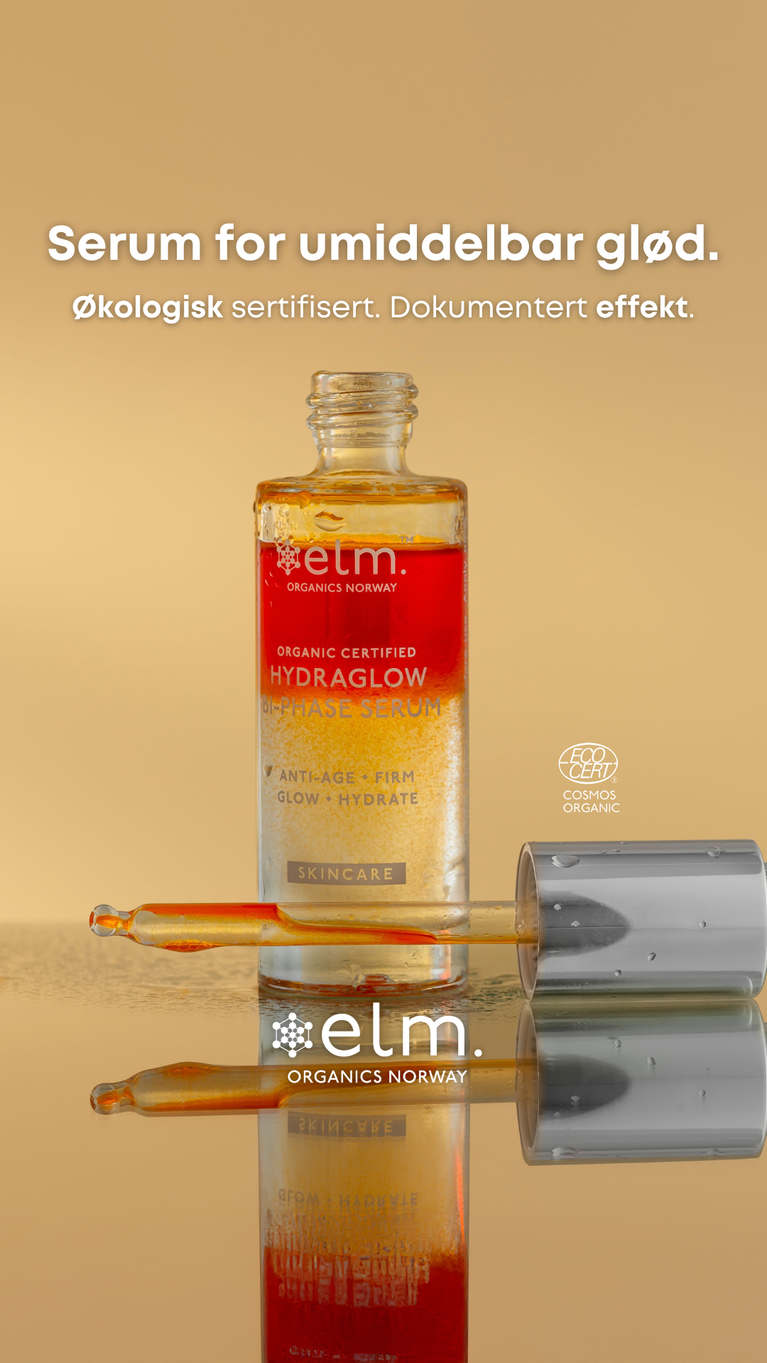 Elm Organics Facebook ad from Feb 4, 2026