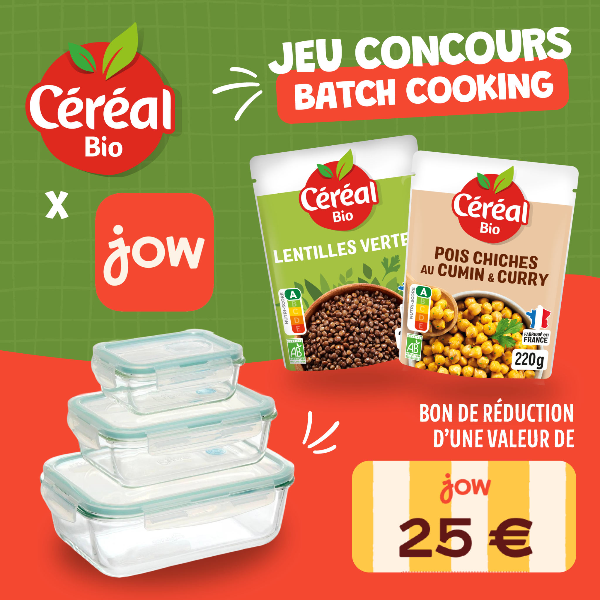 Céréal Bio & Céréal France Facebook ad: Je participe