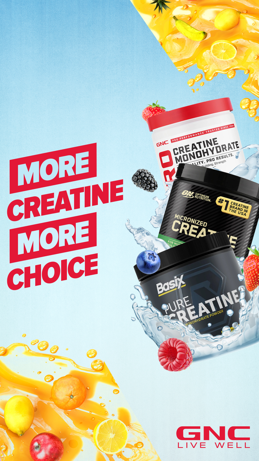 GNC Middle East Facebook ad
