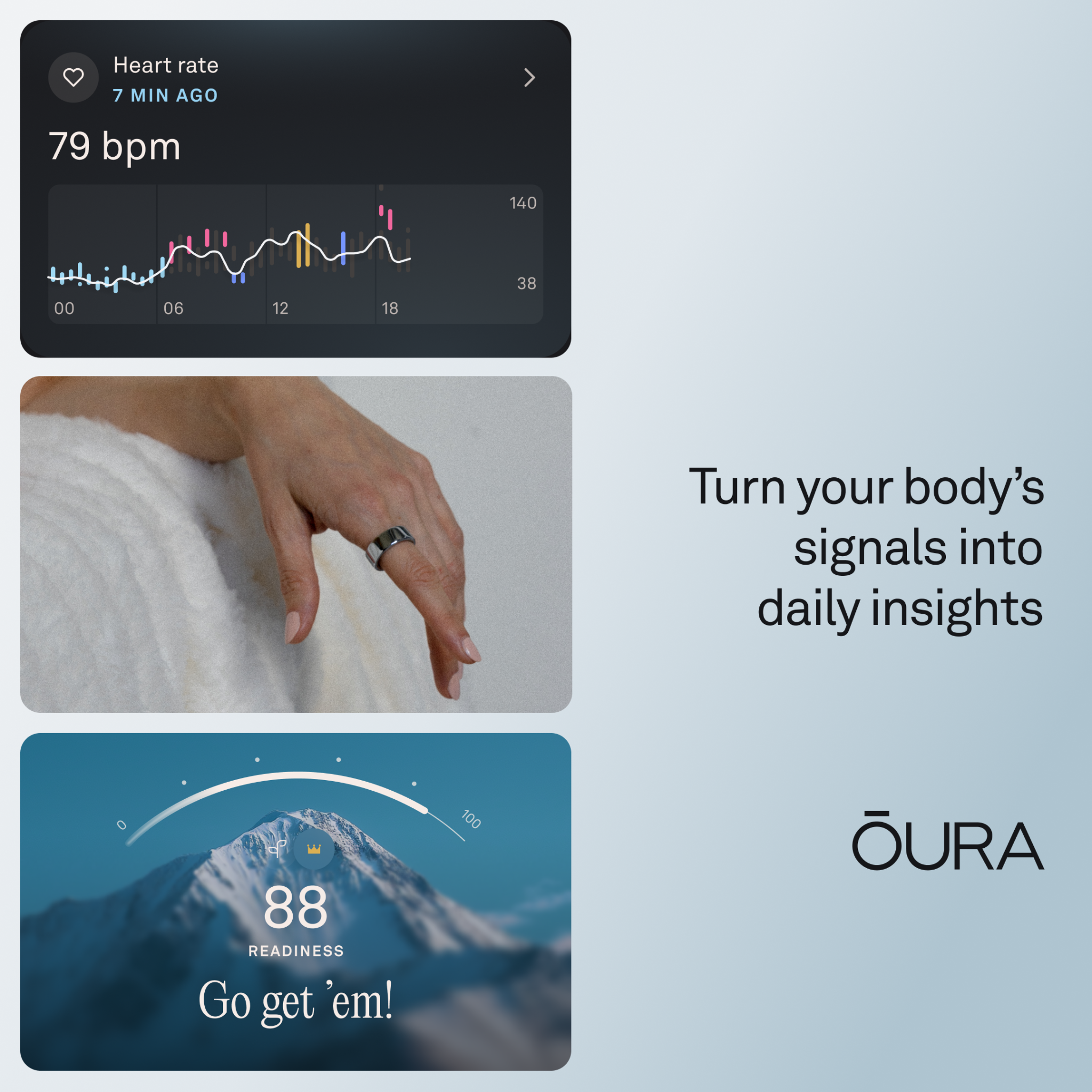 ŌURA Facebook ad