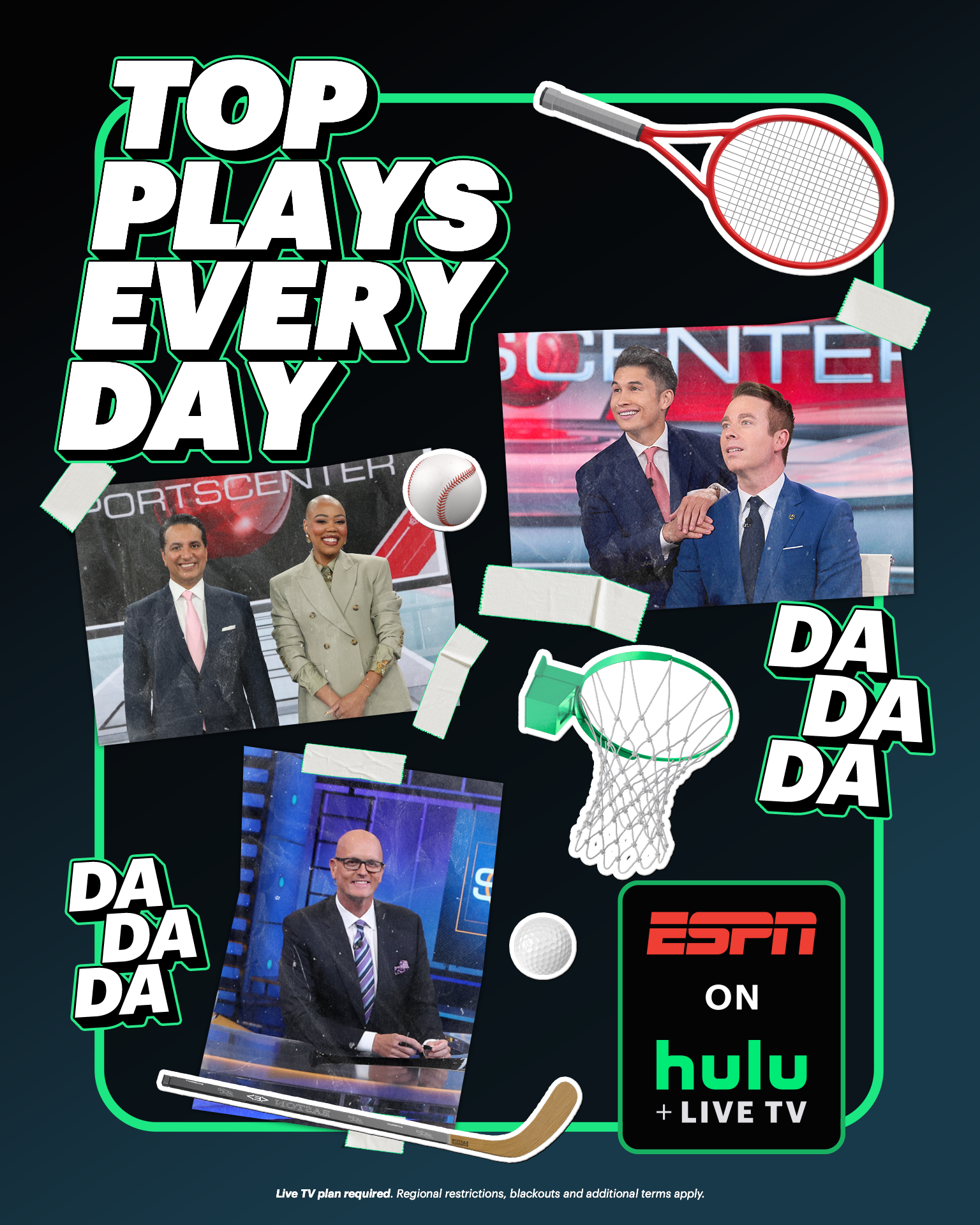 Hulu Facebook ad