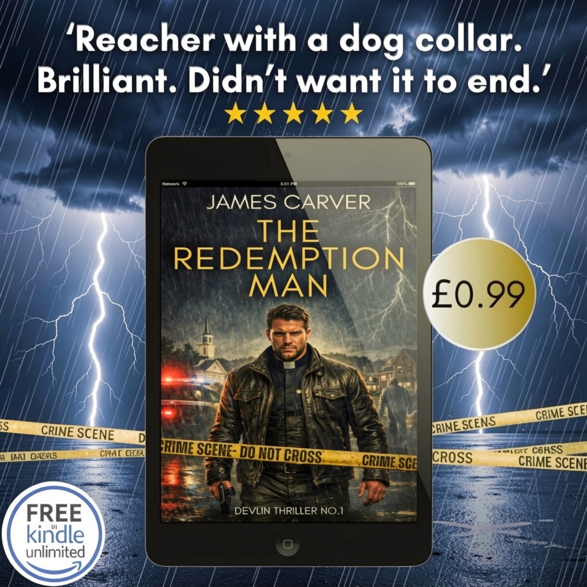 James Carver Facebook ad