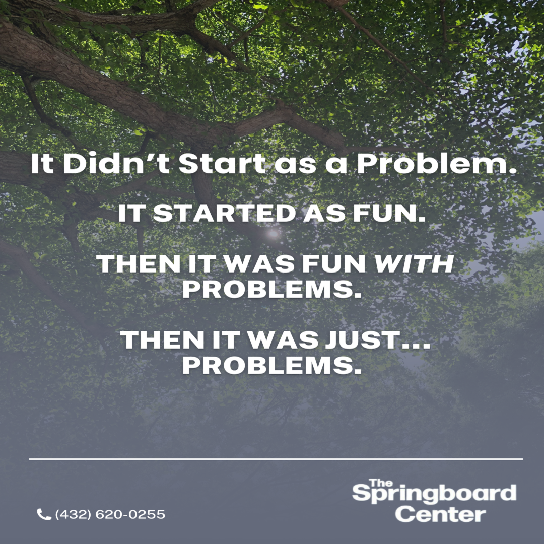 The Springboard Center - Permian Basin Facebook ad: Help Is Closer Than You Think