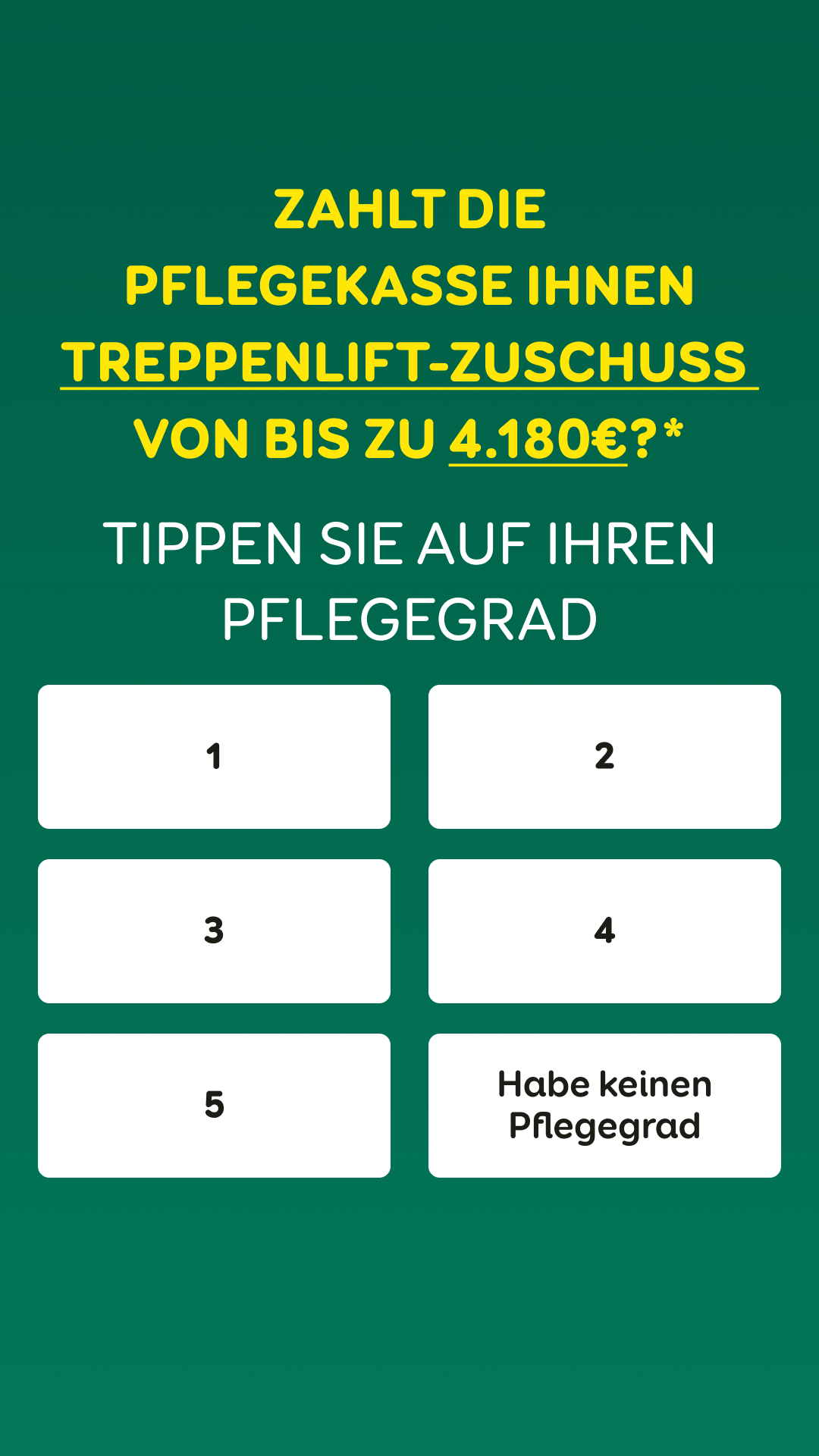 Aroundhome - Treppenlift Facebook ad
