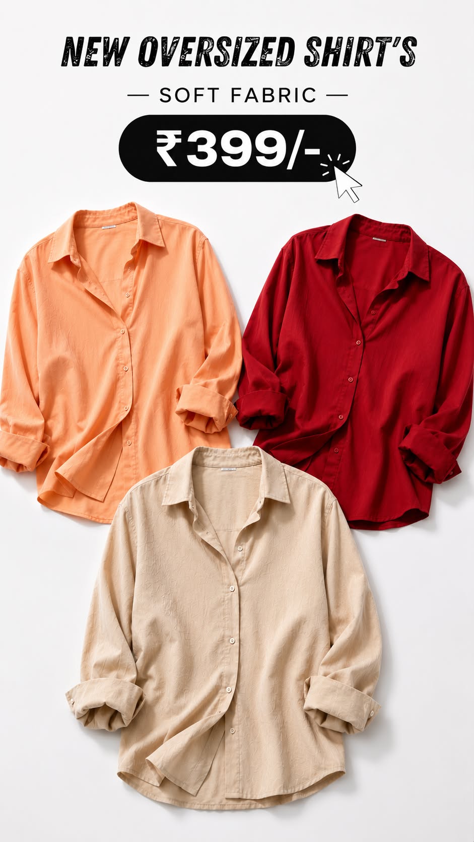 Urbunx Facebook ad: WOMEN SHIRT