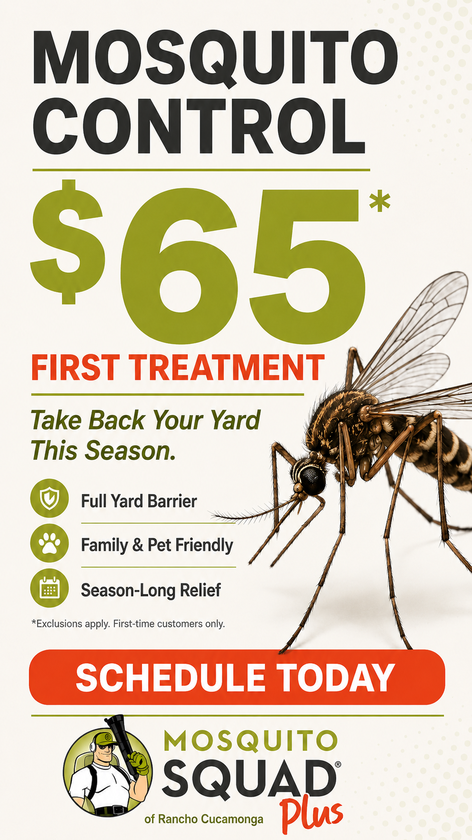 Mosquito Squad Facebook ad