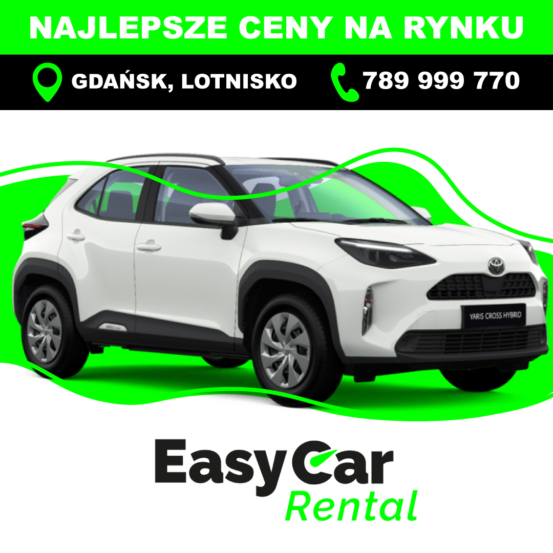 Easycar Rental Facebook ad: Easy Car Rental, Wypożycz auto prosto z Lotniska…
