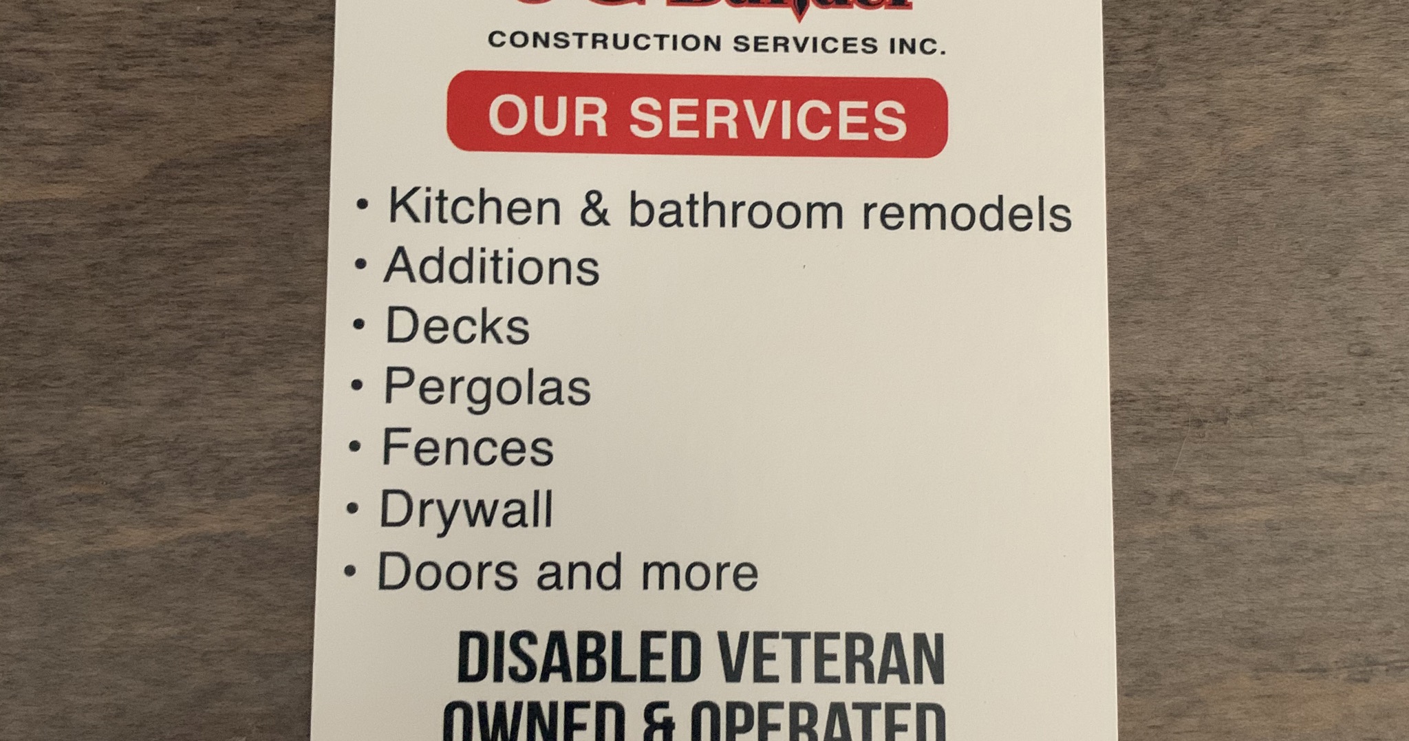 JG Builder Facebook ad