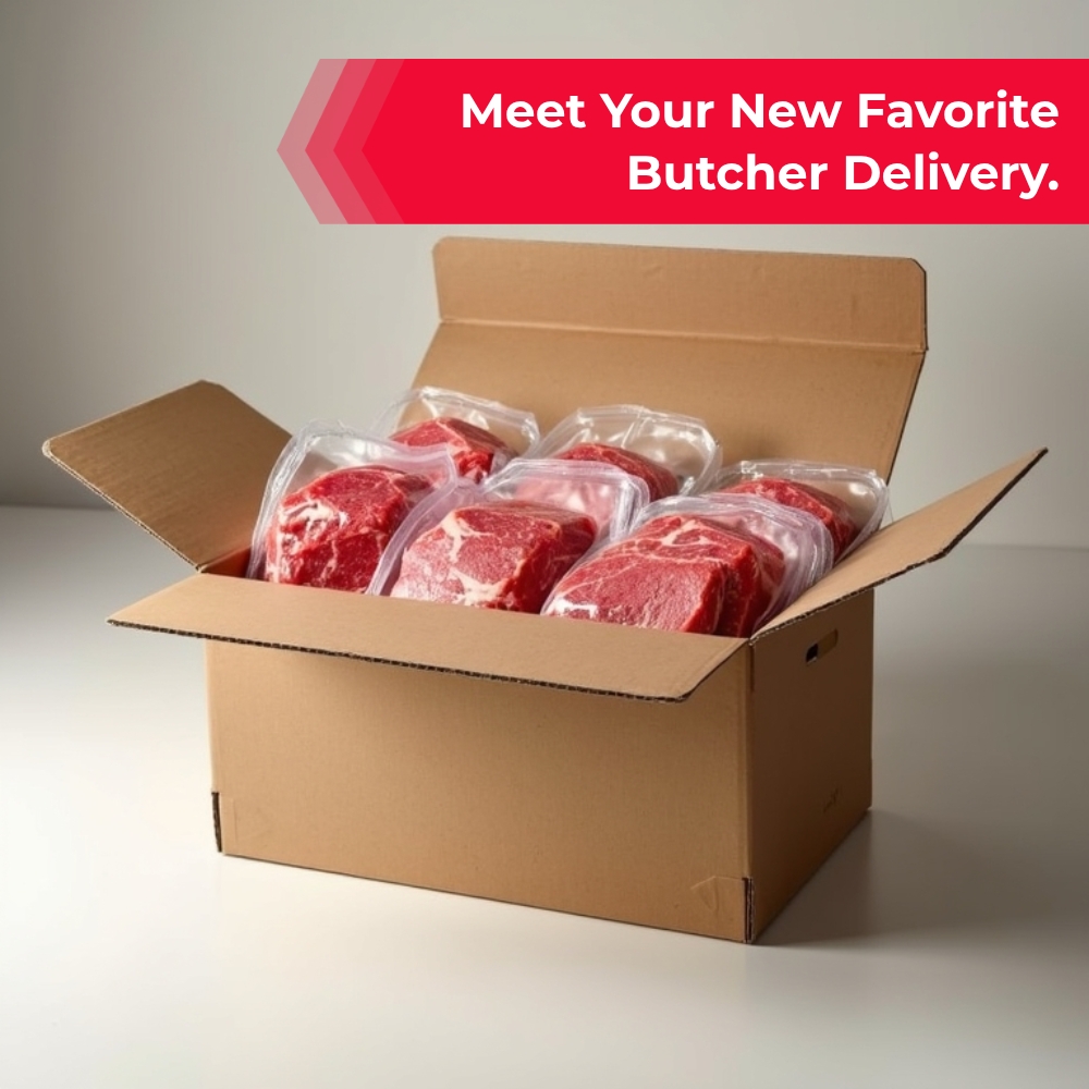 Consumer Insights Now Facebook ad: Butcher Meat Delivery Deals Near Me.