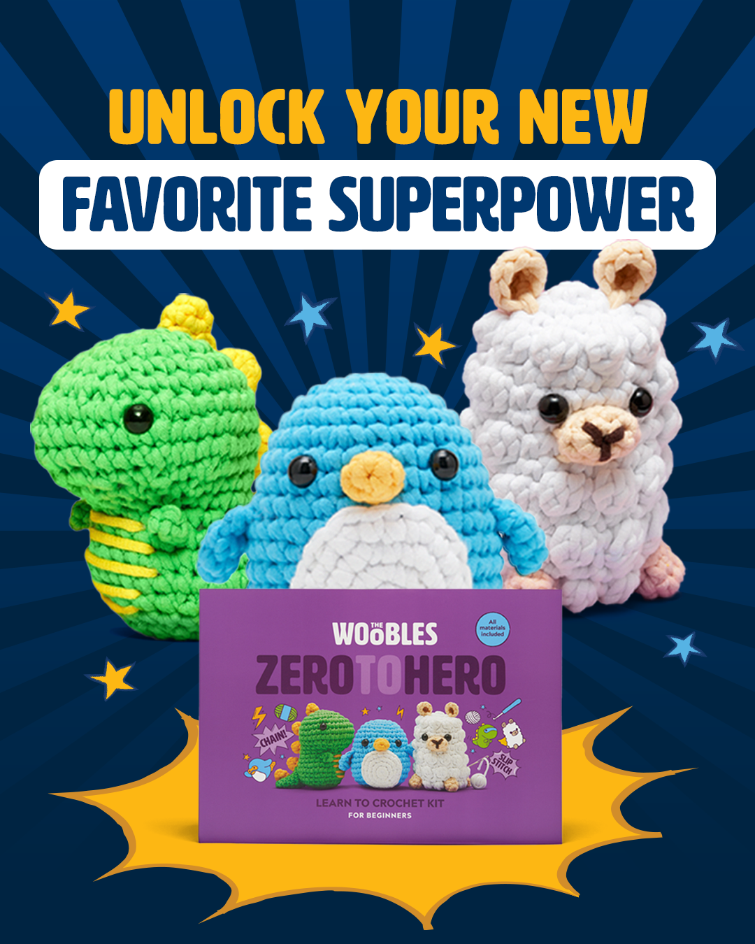 The Woobles Facebook ad
