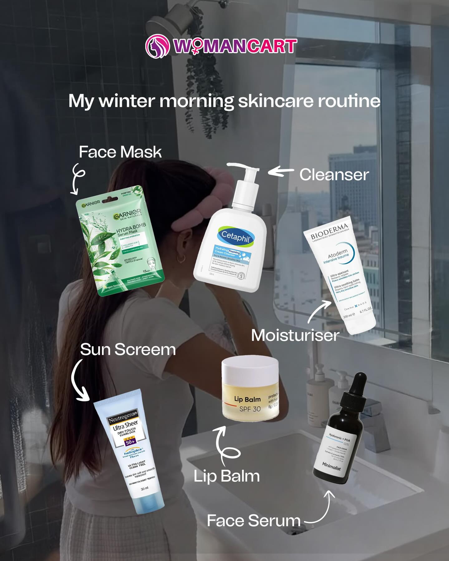 WomanCart Facebook ad