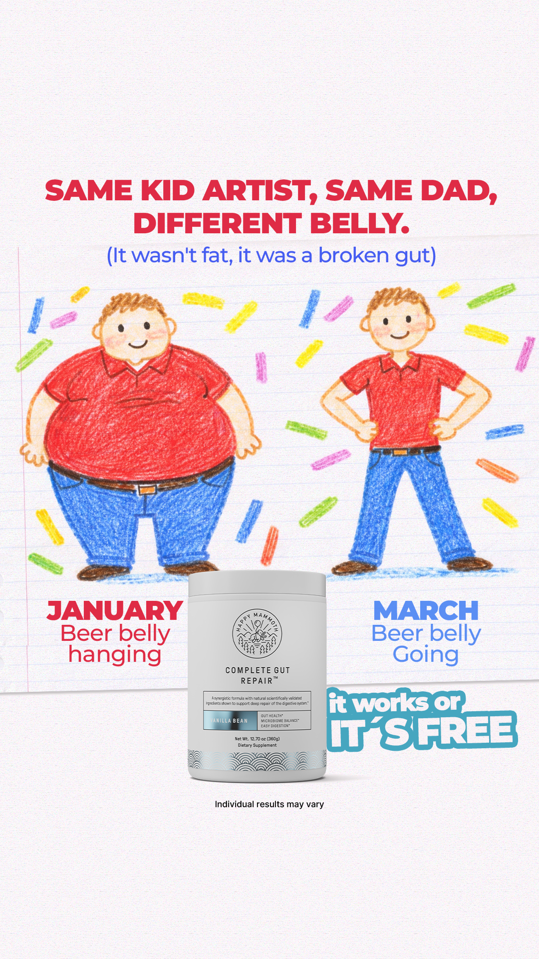 Happy Mammoth EU Facebook ad