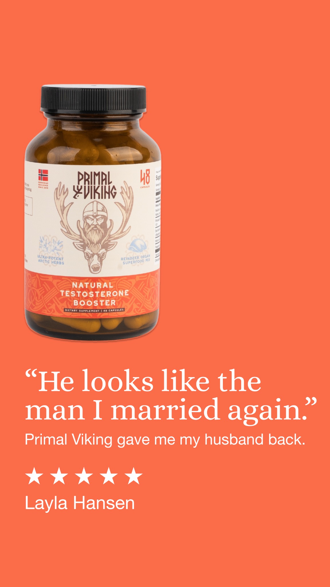 Primal Viking Facebook ad