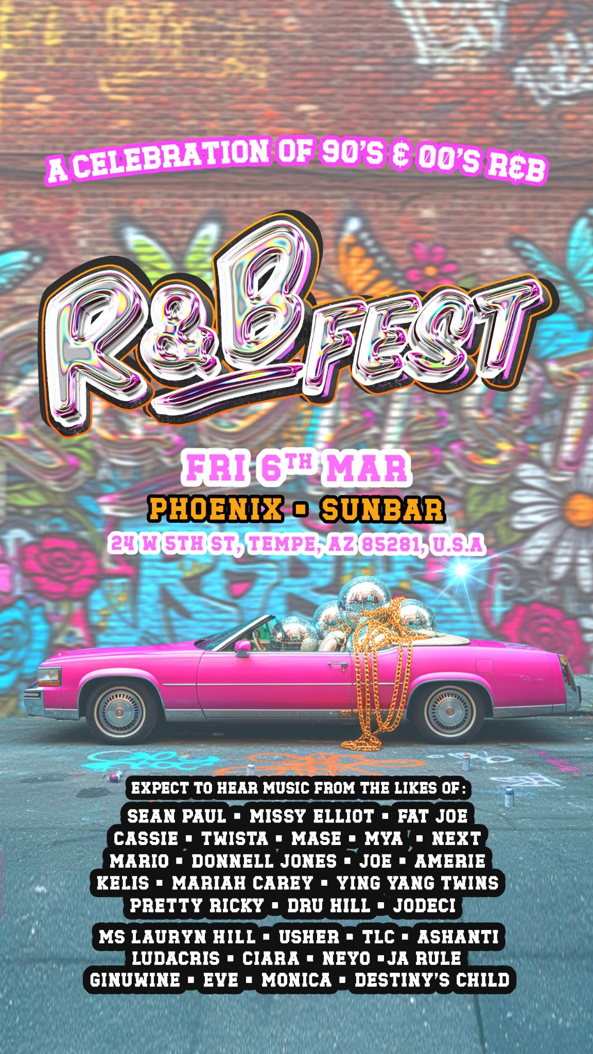 R&B FEST Facebook ad from Jan 26, 2026