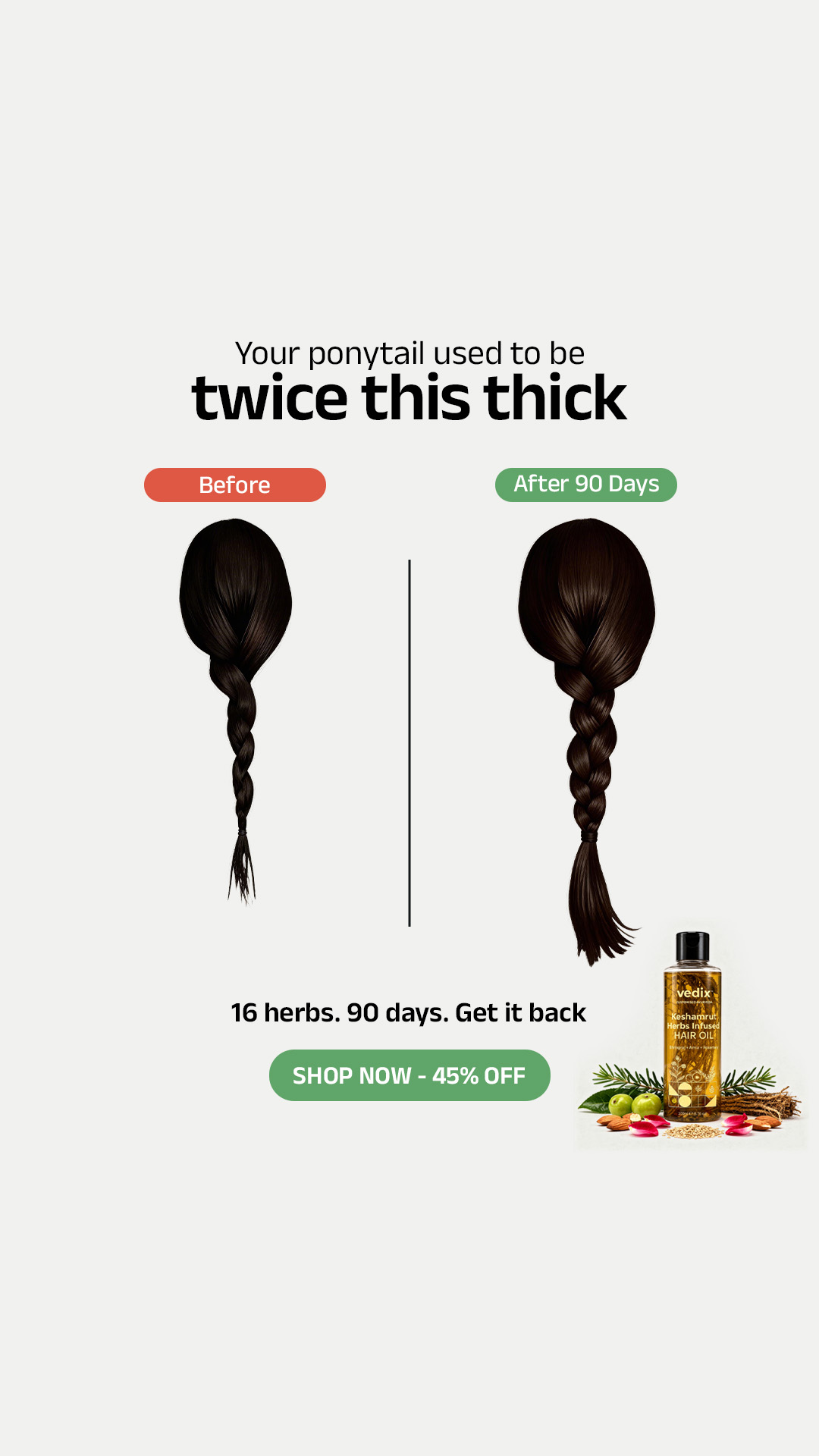 Vedix Facebook ad