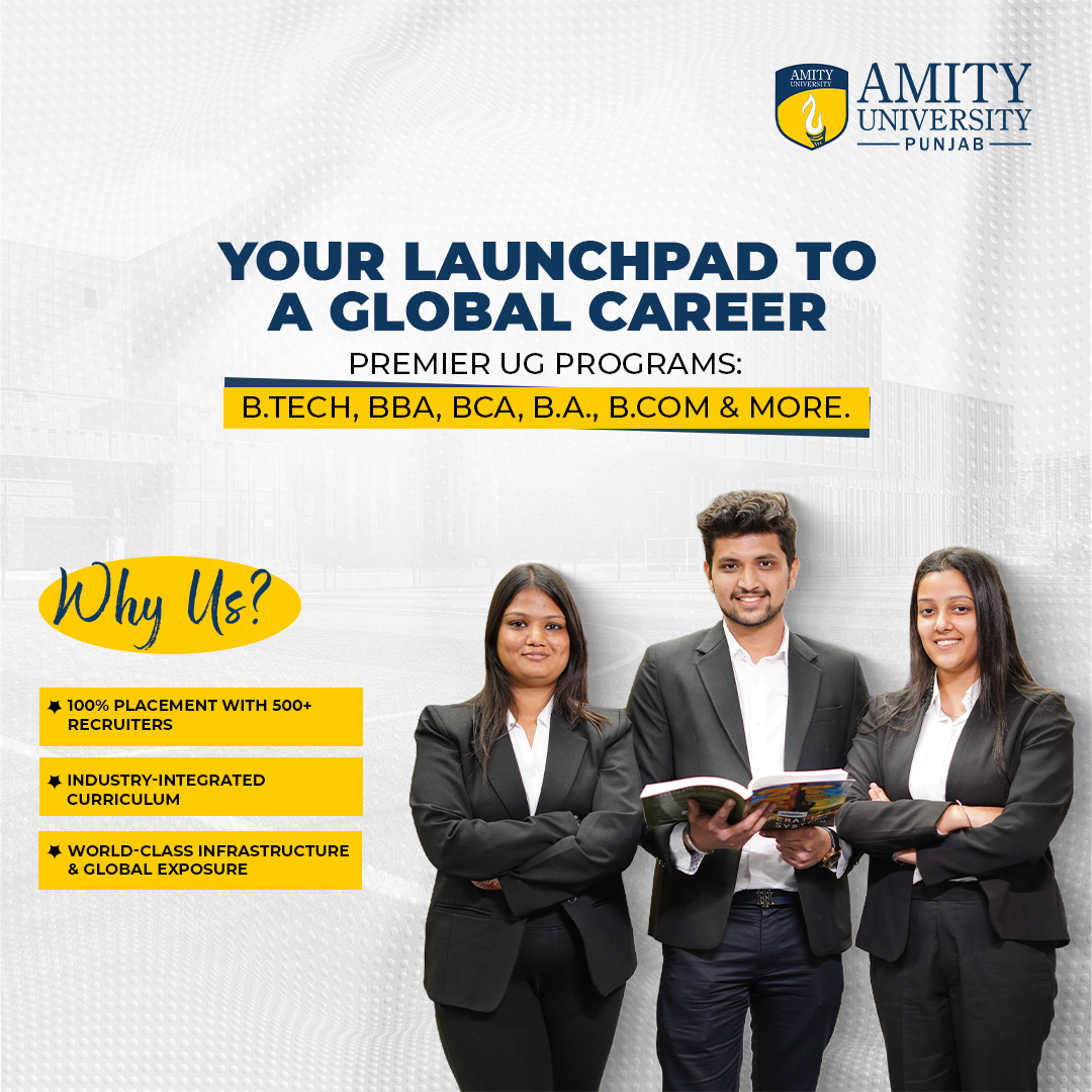 Amity University Punjab Facebook ad