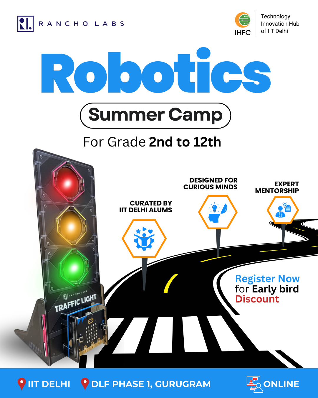 Rancho Labs Facebook ad: A Summer of Building & Innovation-Robotics Summer Camp