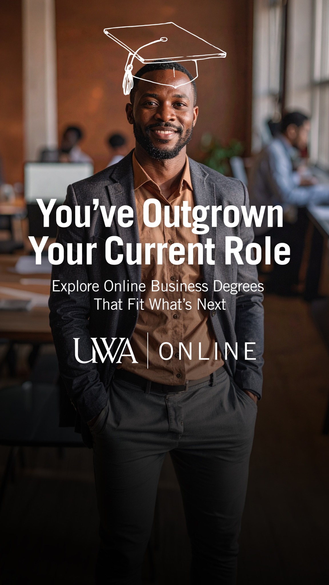 UWA Online Facebook ad