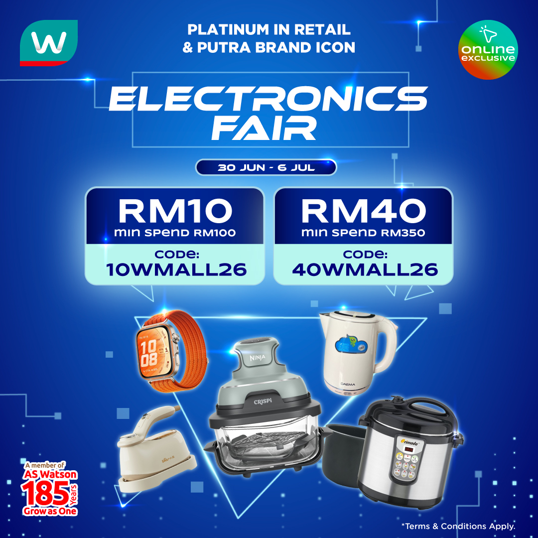 Watsons Facebook ad