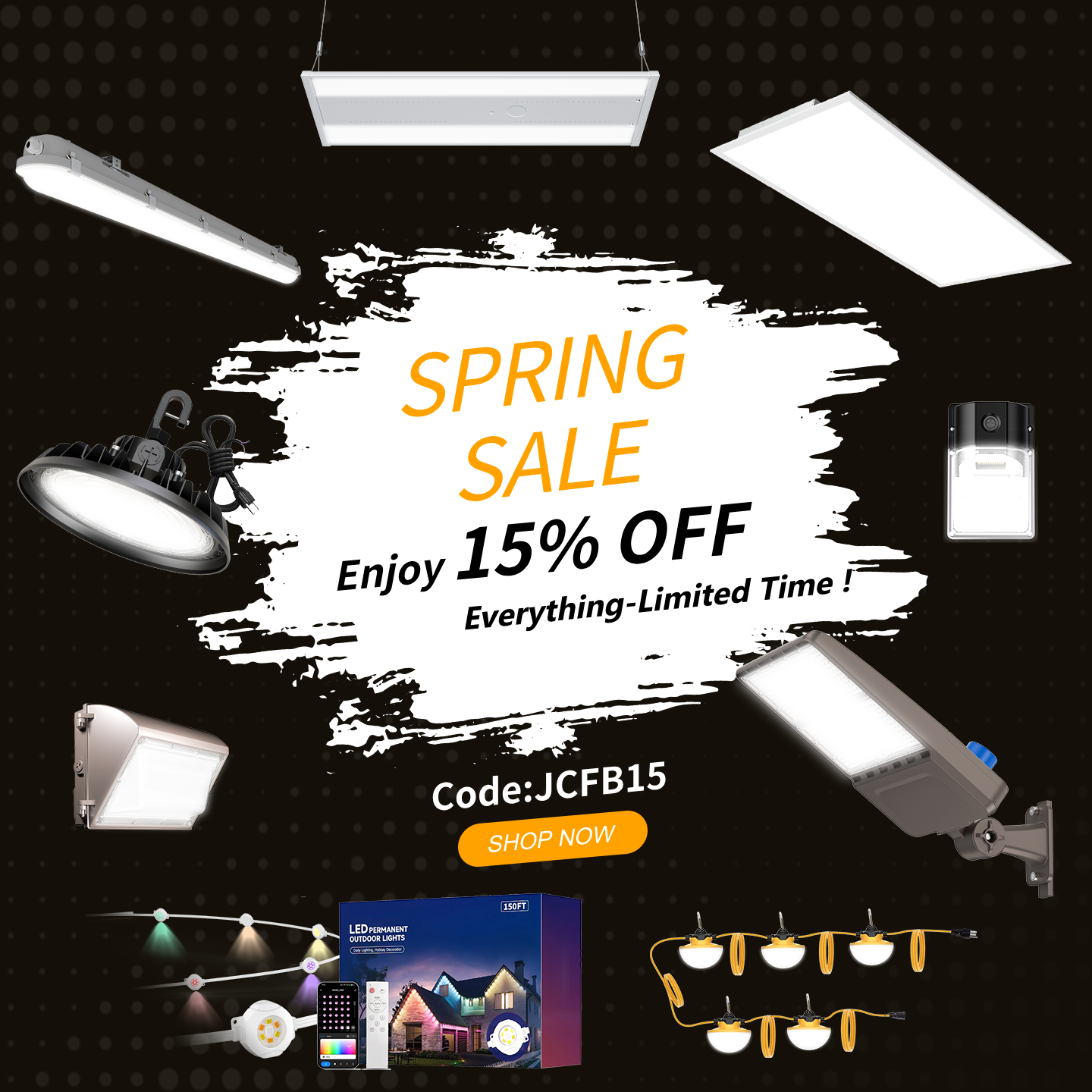 JC LGL Lighting Facebook ad