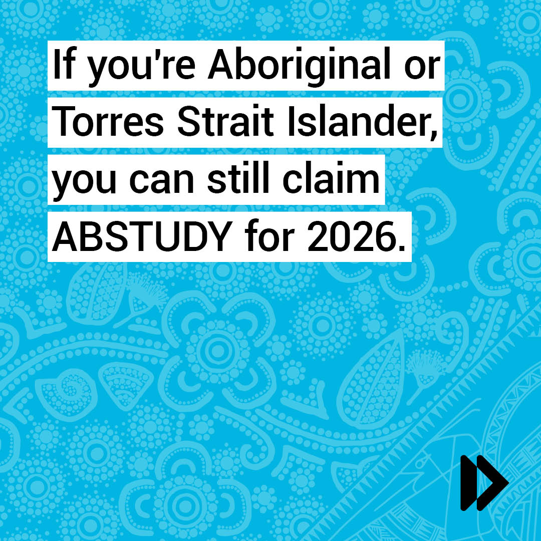 Services Australia Facebook ad: ABSTUDY helps Aboriginal and Torres Strait Islander…