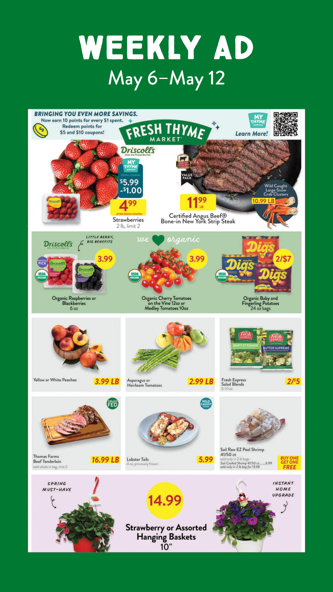 Fresh Thyme Market Facebook ad