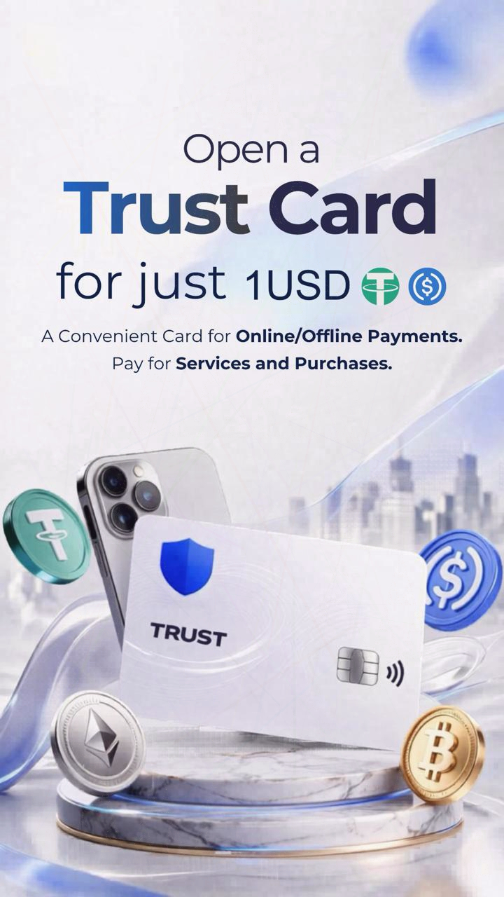 Trust Pay Web3+ Facebook ad from Sep 27, 2026