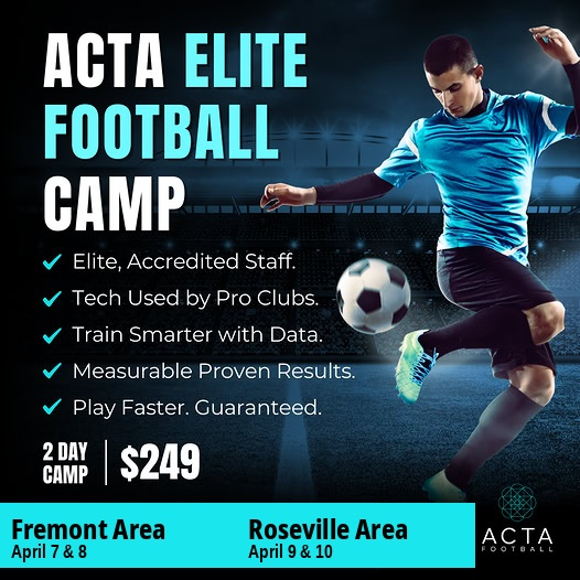 ACTA Football Facebook ad
