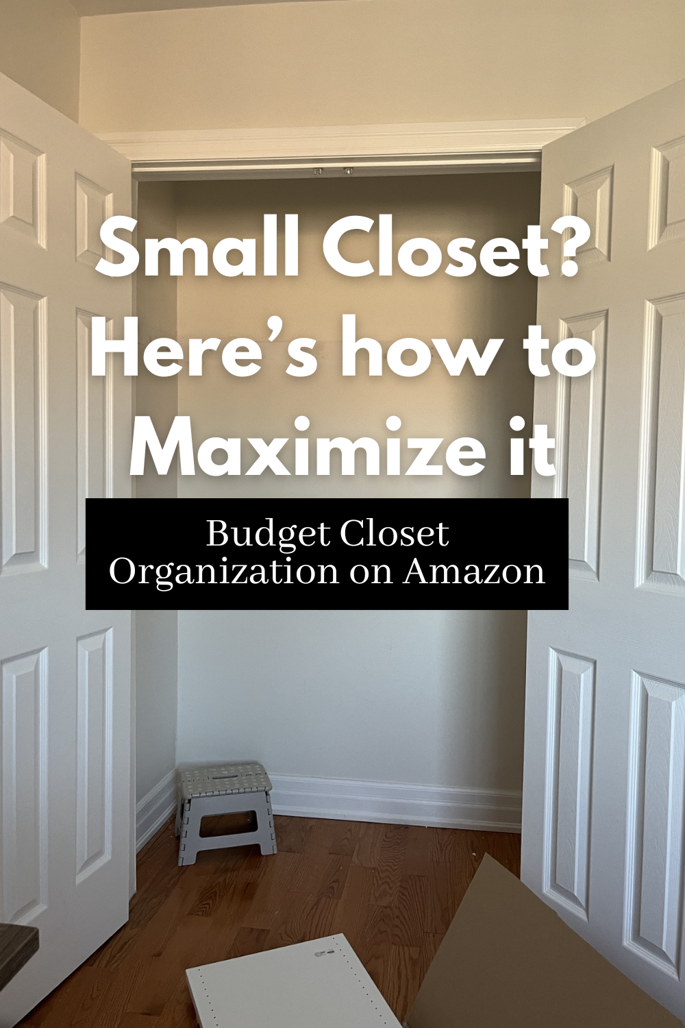 Hana - DIY, Design, Crafting Facebook ad: Get your closet organized